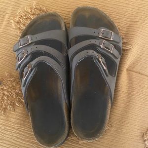 three strap birkenstocks